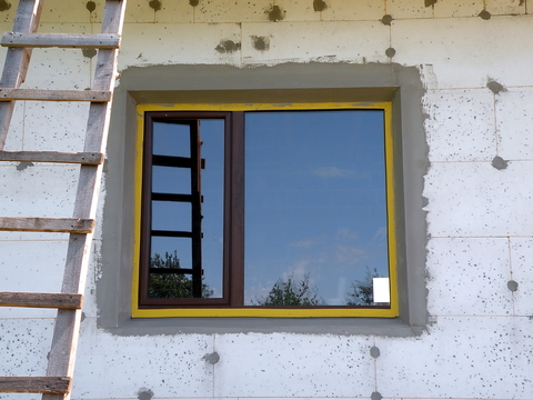 bygge fönster hus